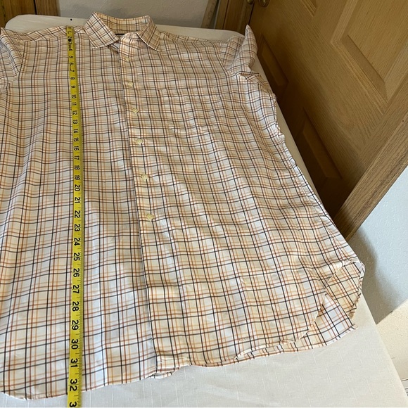 Royal classic men’s long sleeve button down plaid dress shirt 16? - Picture 6 of 7